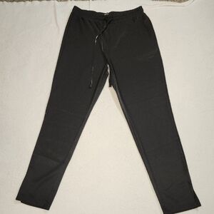 Men's Classic Black Joggers with Drawstring